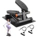 Exercise Stepper Mini Stair Steppers with Resistance Bands