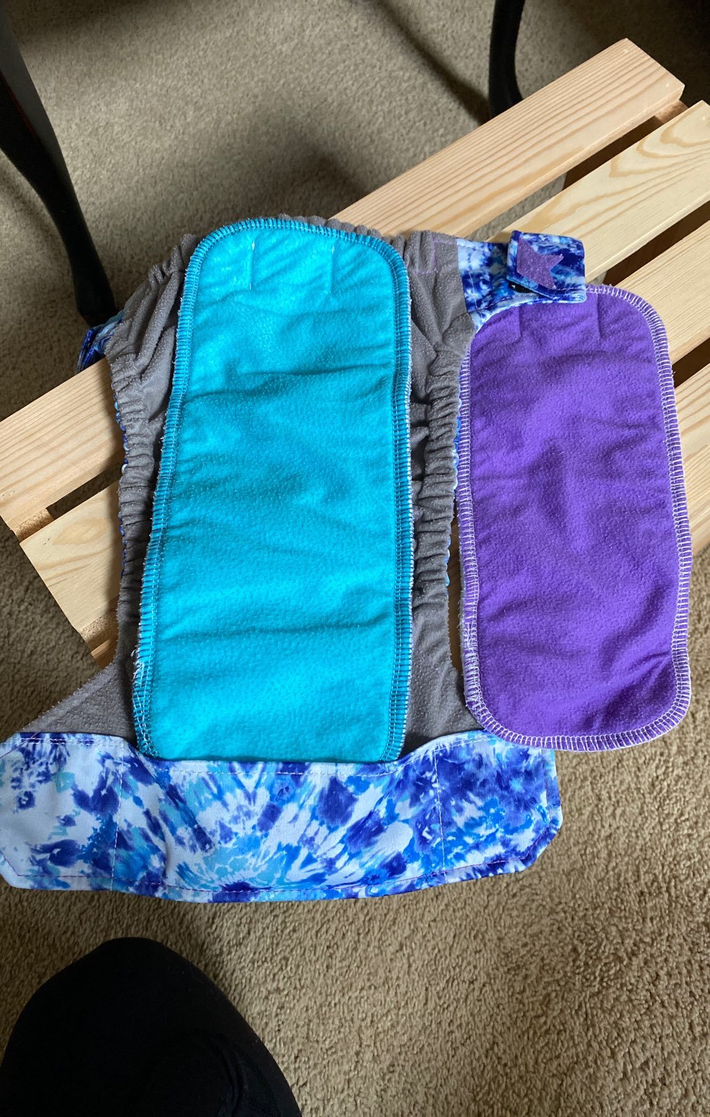 RagaBabe Sz 1 all-in-two diaper