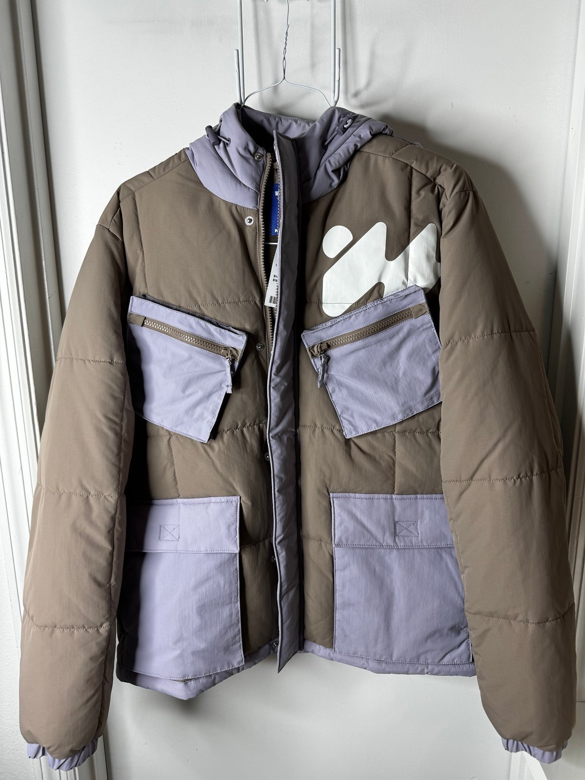 Without Walls Blocked Cargo Puffer Jacket