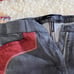 Isabel Marant Velvet Leather Western Trousers