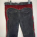 Isabel Marant Velvet Leather Western Trousers