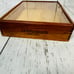 Vintage WOOD CIGAR BOX -GLASS LID - COHIBA - LA HABANA, CUBA - 8 X 11 1/2 HUMIDO
