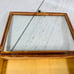 Vintage WOOD CIGAR BOX -GLASS LID - COHIBA - LA HABANA, CUBA - 8 X 11 1/2 HUMIDO