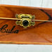 Vintage WOOD CIGAR BOX -GLASS LID - COHIBA - LA HABANA, CUBA - 8 X 11 1/2 HUMIDO