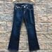 True Religion Flare Joey Jeans w/ White