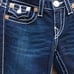 True Religion Flare Joey Jeans w/ White