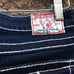 True Religion Flare Joey Jeans w/ White