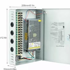 18 Channels CH 12V DC 20A Security Camera CCTV Power Supply Distribution Box NEW