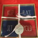 Rae Dunn 4th of july coaster/spatula/miniature cake/meatloaf dish