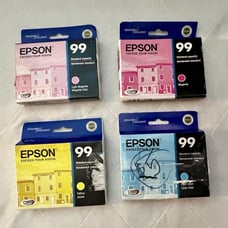 Epson 99 Printer Ink Yellow Light Magenta Light Cyan Magenta Expired 2012 2013