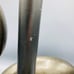 Swan Table Lamp Resin black silver gold 60 watts 120v corded glass mirror wings