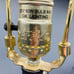 Swan Table Lamp Resin black silver gold 60 watts 120v corded glass mirror wings