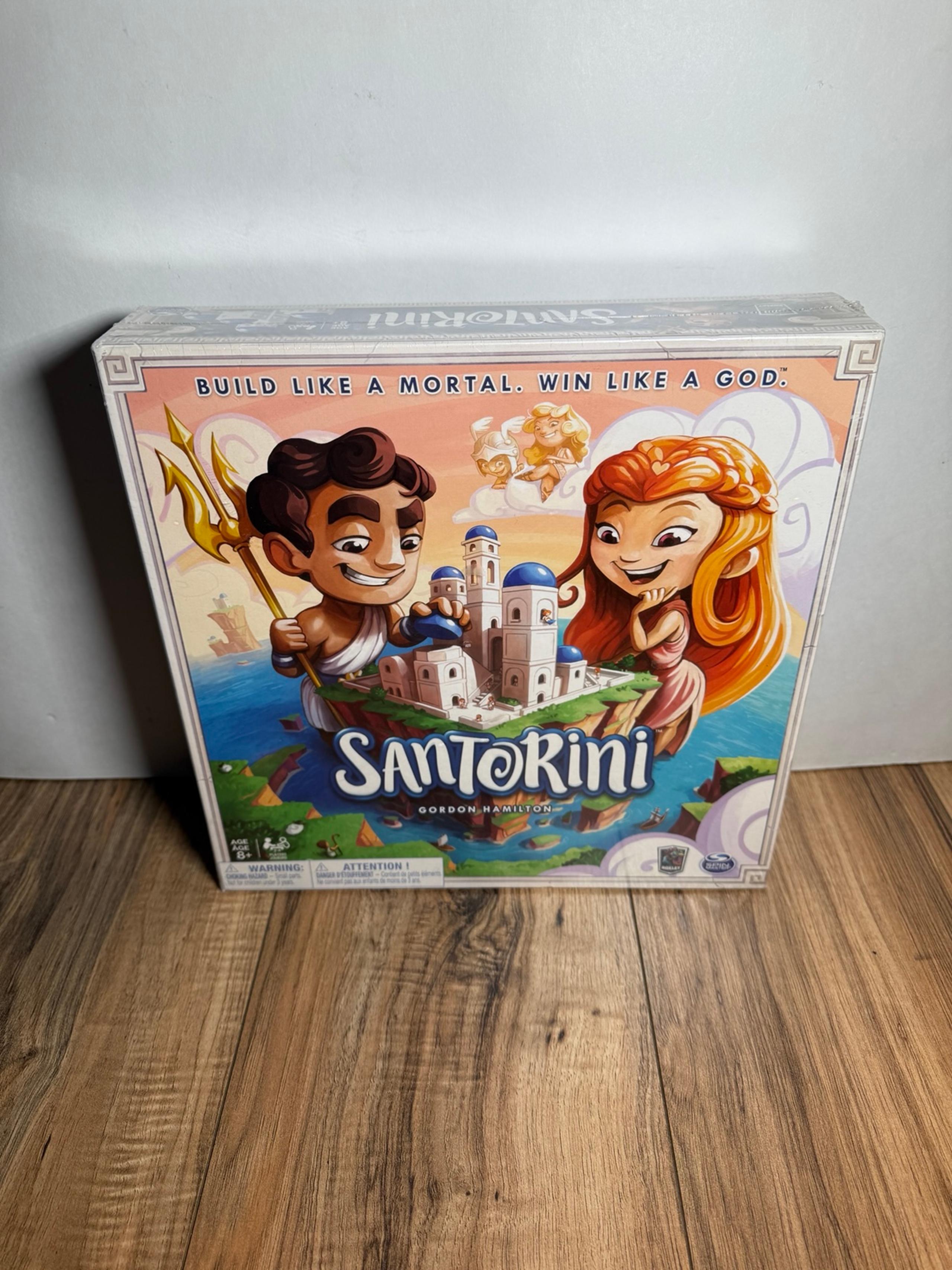 SANTORINI Board Game 2016 Spin Master Gordon Hamilton BRAND NEW SEALED RARE