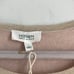 NWT Haven 100% cashmere striped color block scoop neck drawstring waist sweater