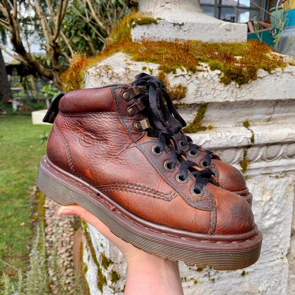 Vintage dr marten combat boot