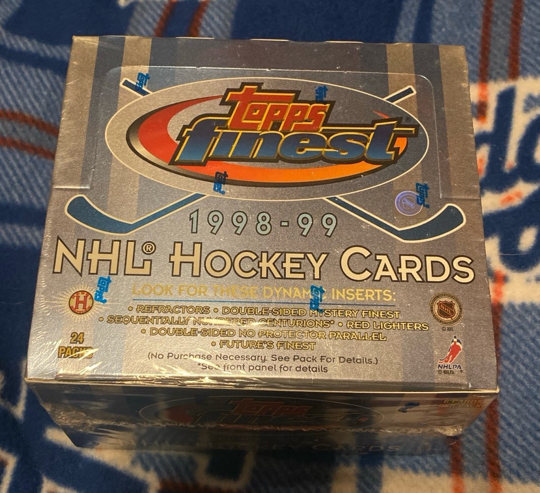Topps Finest 1998-99 NHL Hokey Cards