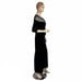 Alex Evenings Women's Portrait Collar Velvet Pant Set Small Petite