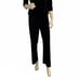 Alex Evenings Women's Portrait Collar Velvet Pant Set Small Petite