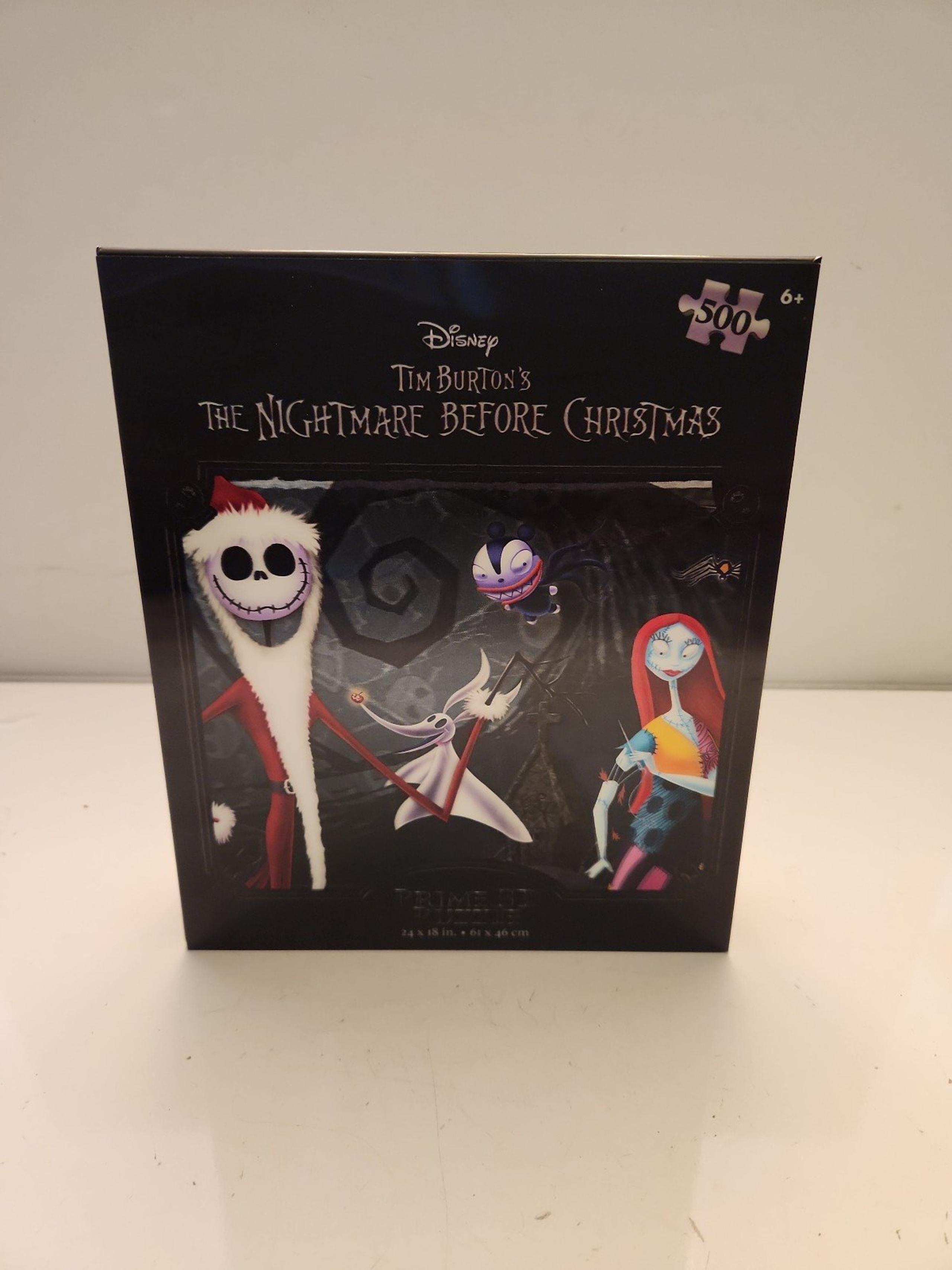 Tim Burtons The Nightmare Before Christmas Disney Prime 3D Puzzle 500 Pieces