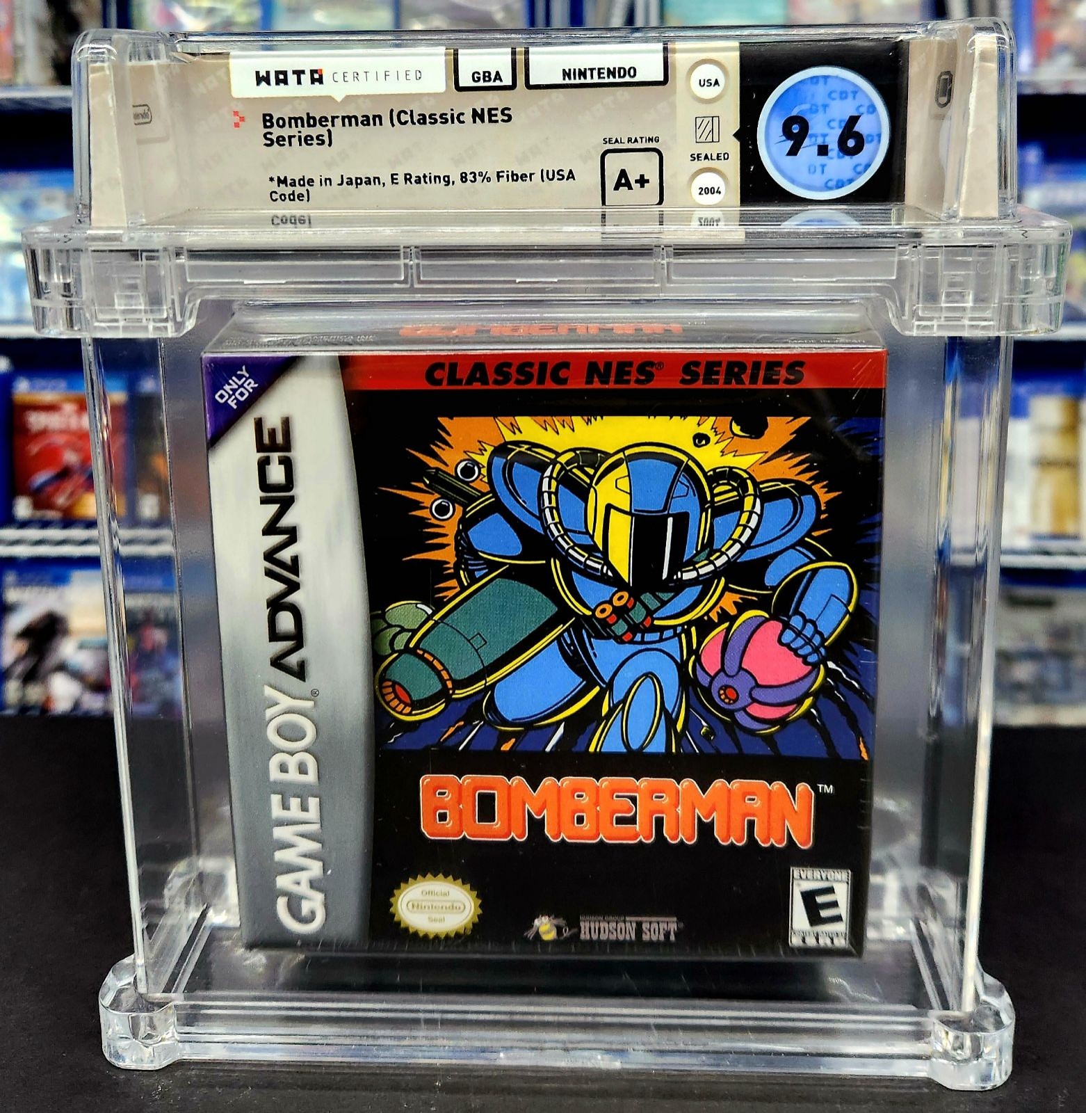 Bomberman Classic NES Series for Nintendo Gameboy Advance Graded
