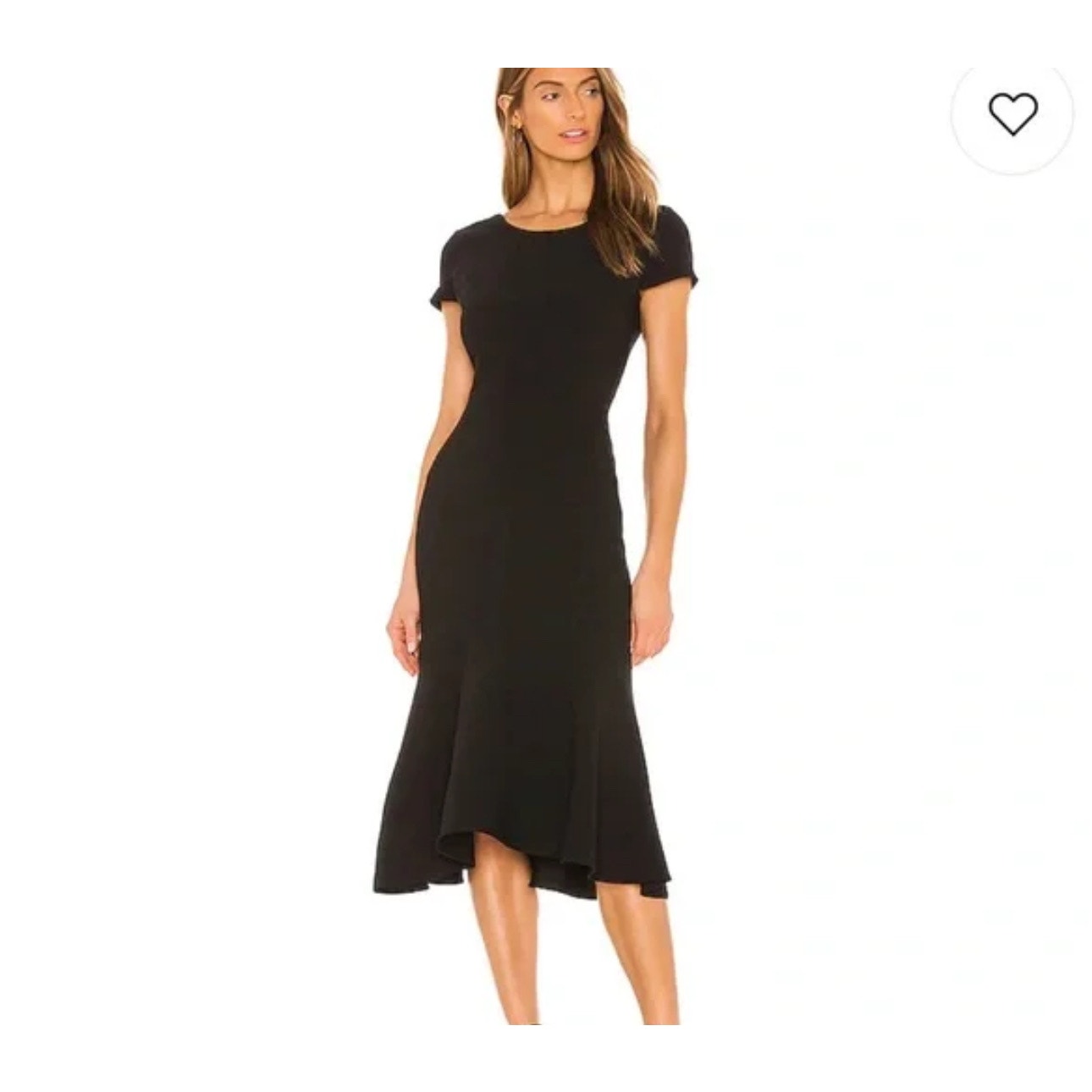 Amanda Uprichard Evalina Dress in black sz S