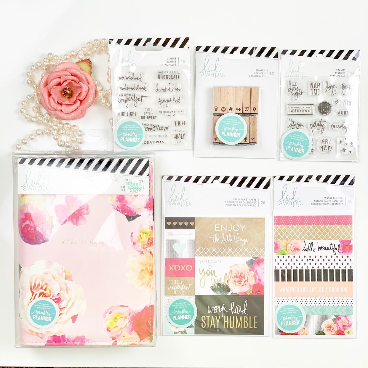 Heidi Swapp Planner, Stickers, Washi