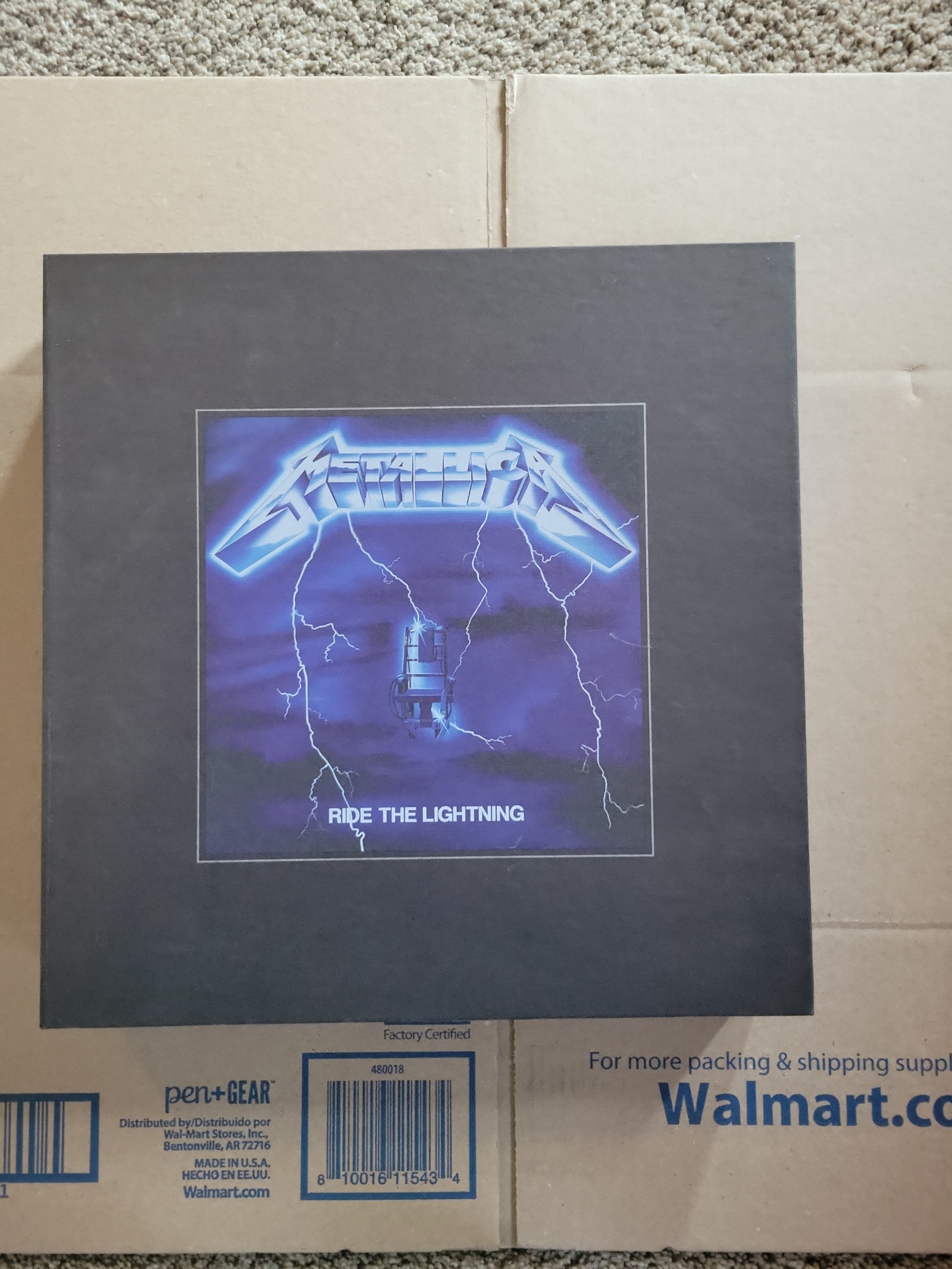METALLICA Ride The Lightning Deluxe Box Set