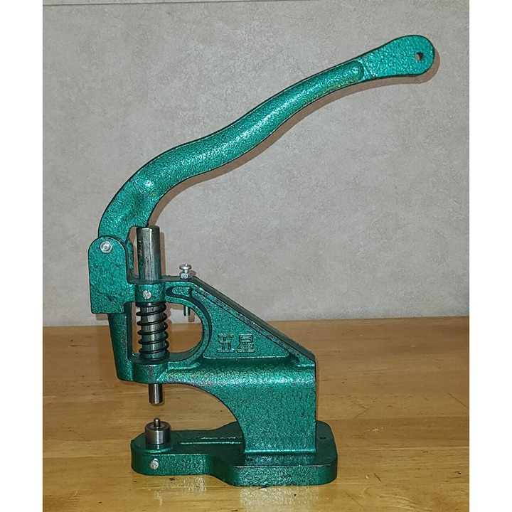Wuxing Cast iron punch press jewelry making watch makers collectible tool Works