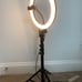 led Ring light with stand