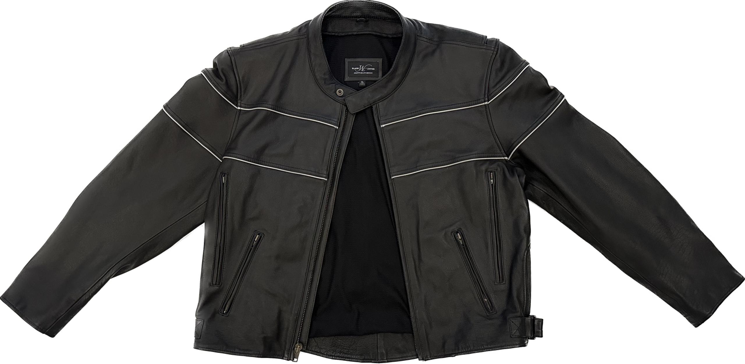 Wilsons Leather Motorcycle Jacket (Men)