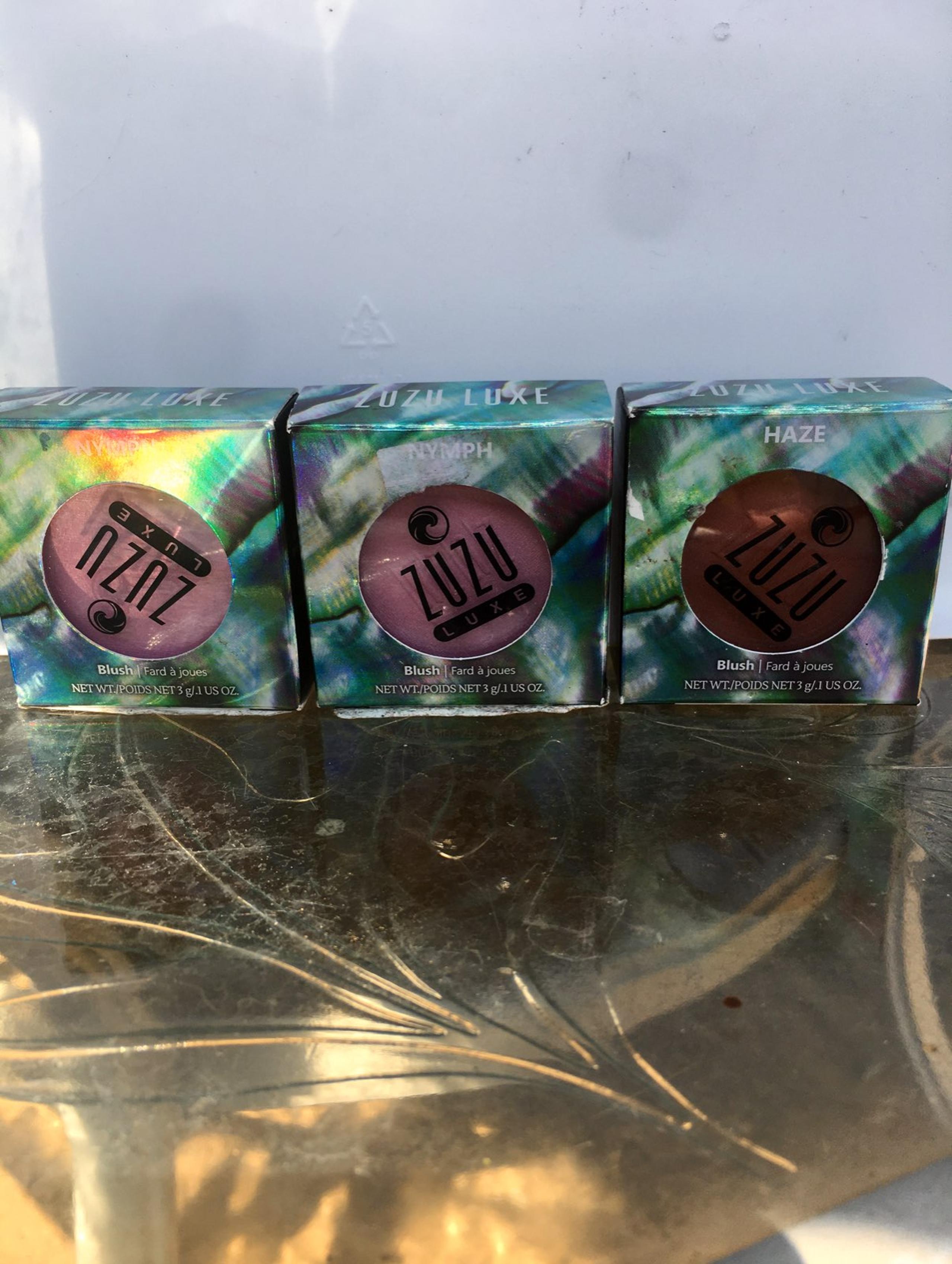 ZUZU Luxe blush NYMPH and Haze your choi
