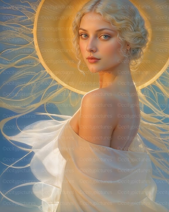 Fine Art Giclee Print, Portrait of a Woman #24-0812