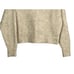 ZARA Wool Blend Longsleeve Oversized Turtleneck Sweater M Cream #2093
