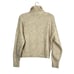 ZARA Wool Blend Longsleeve Oversized Turtleneck Sweater M Cream #2093