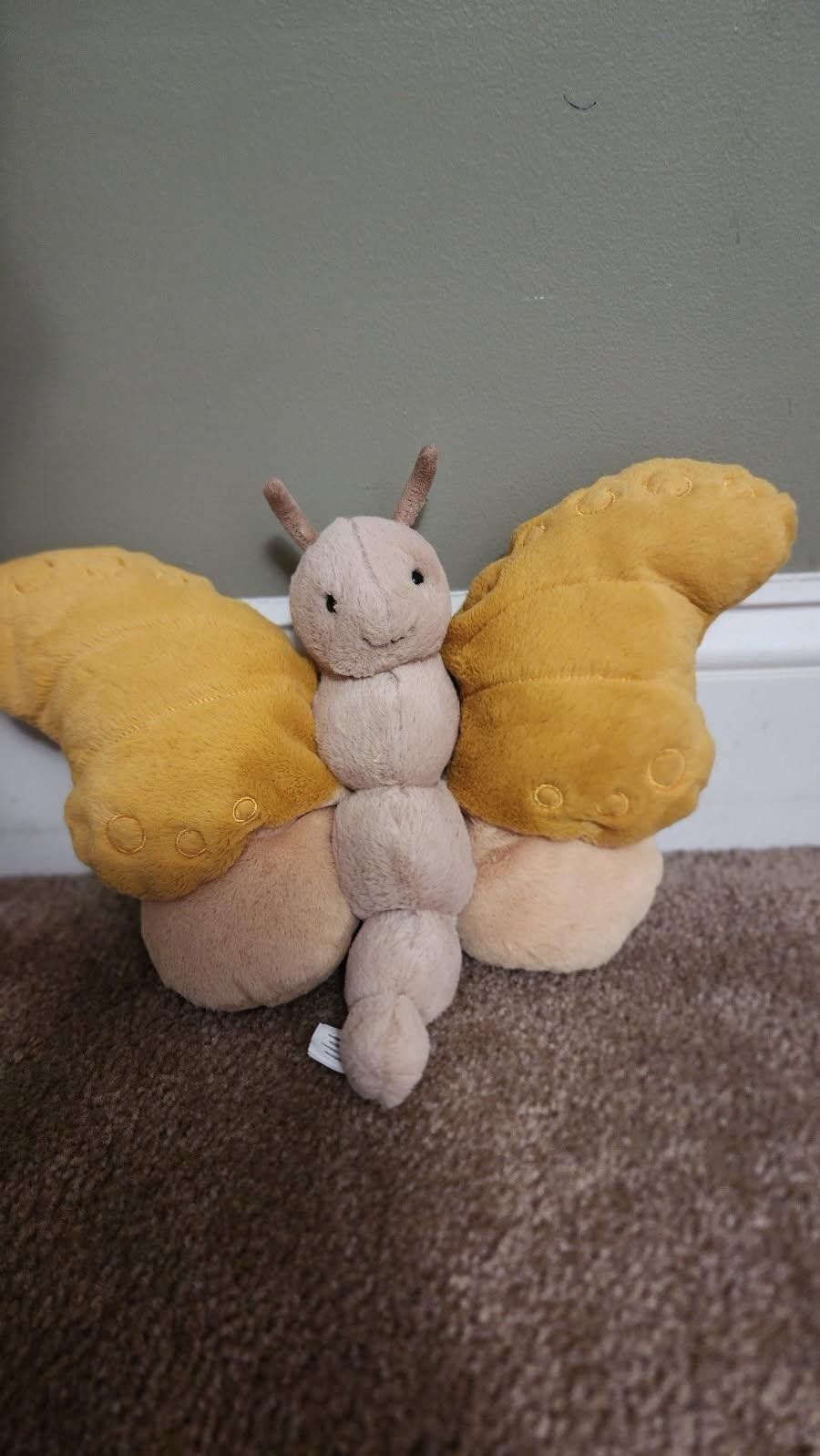 Jellycat Yellow Buttercup Buttefly-Retired/HTF
