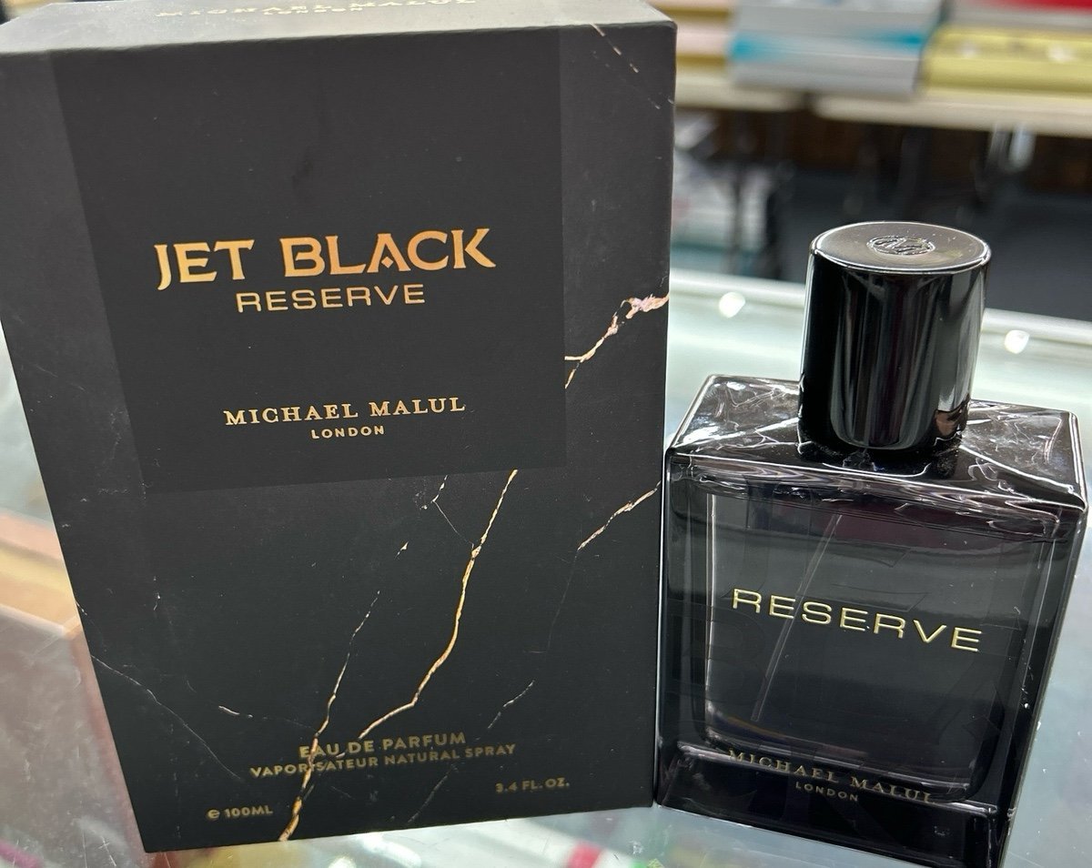 jet black reserve by Michael malul 3.4 oz men