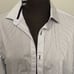 H&M White Pinstriped Patter Button Down Long Sleeve Shirt