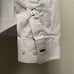 H&M White Pinstriped Patter Button Down Long Sleeve Shirt