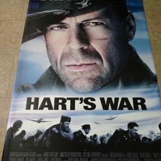 HART'S WAR - MOVIE BANNER WITH BRUCE WILLIS