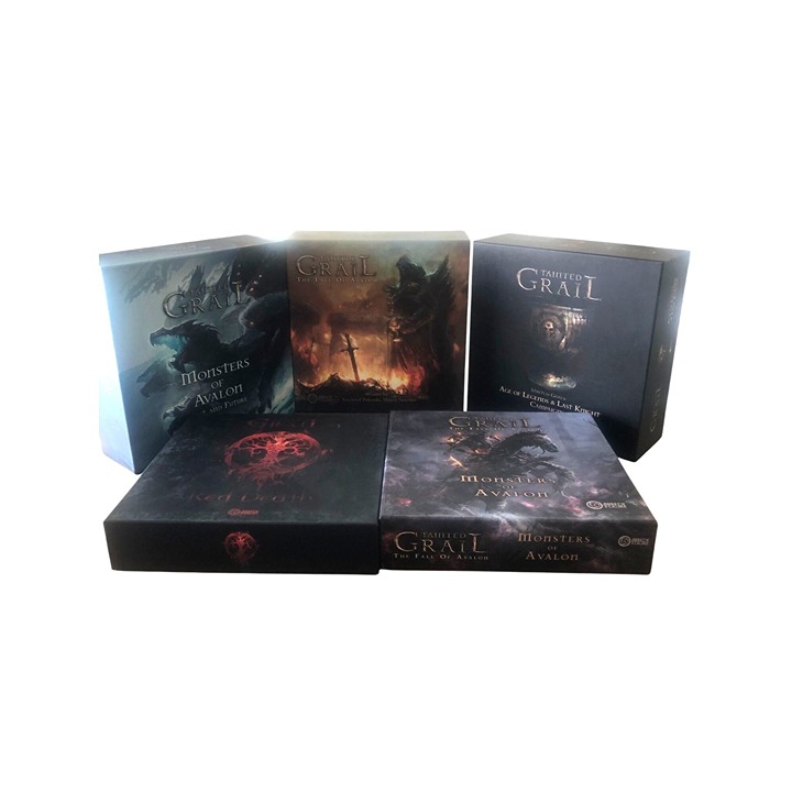 Tainted Grail The Fall Of Avalon Board Game & Expansions Collection Bundle Lot