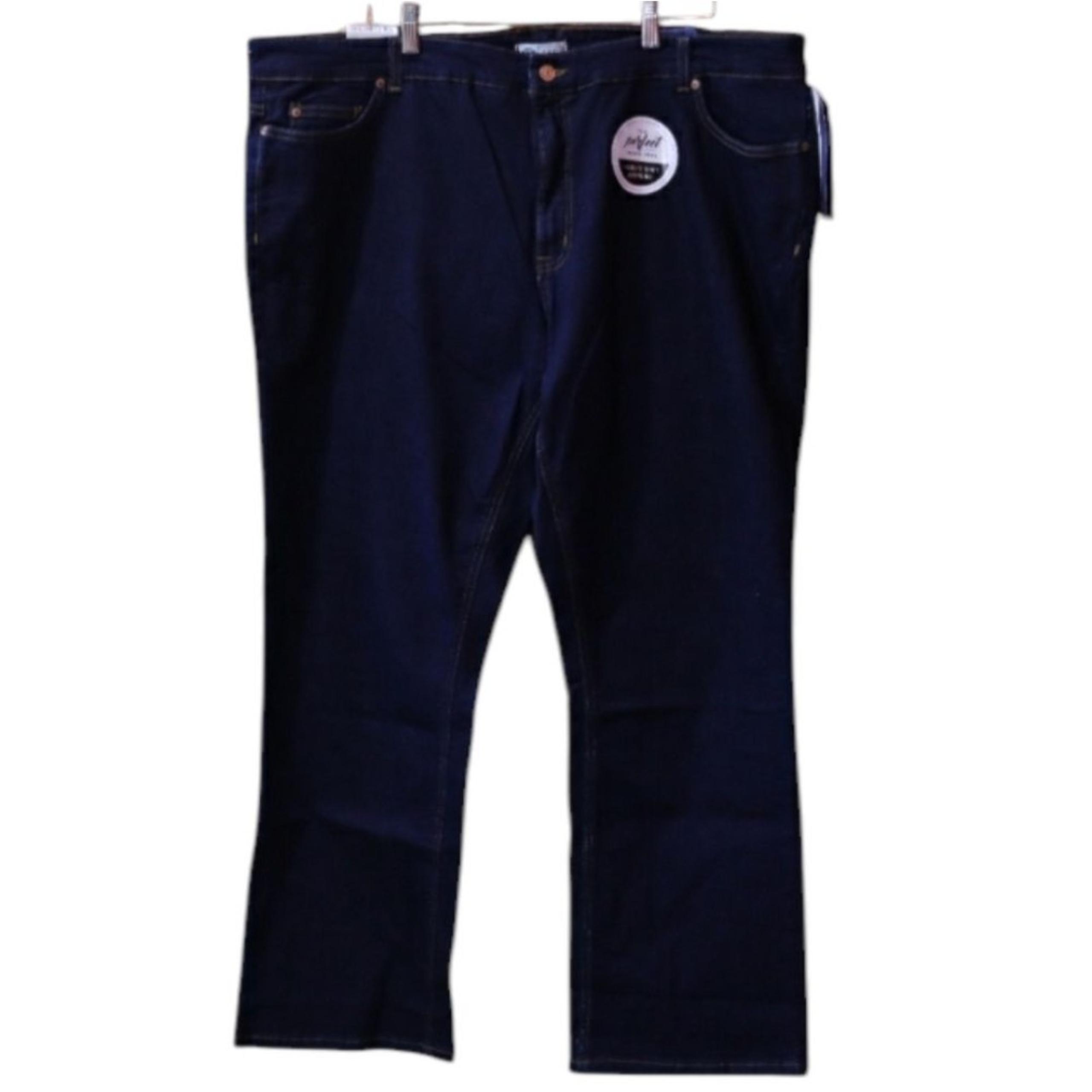 Dickies Bootcut Dark Wash Denim Work Chore Outdoor Jeans 24 Reg The Perfect Shap