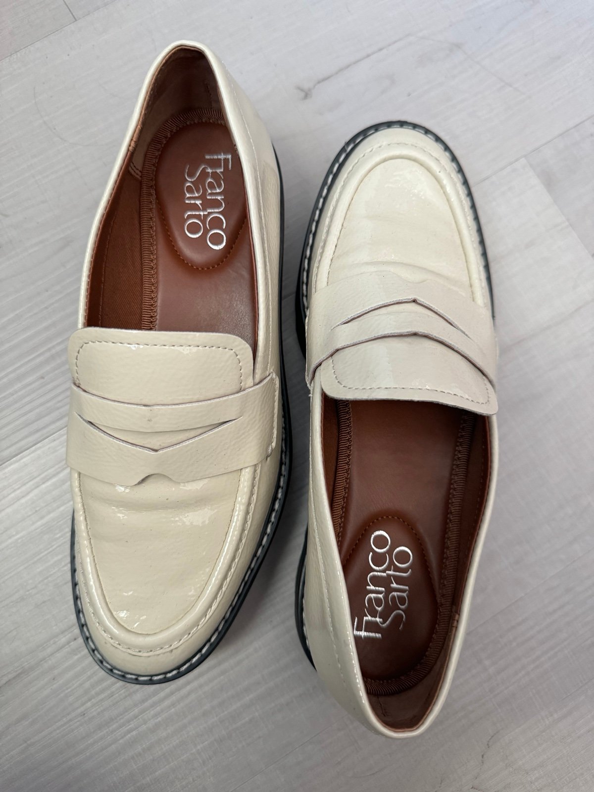 Franco Sarto Lug sole platform loafers