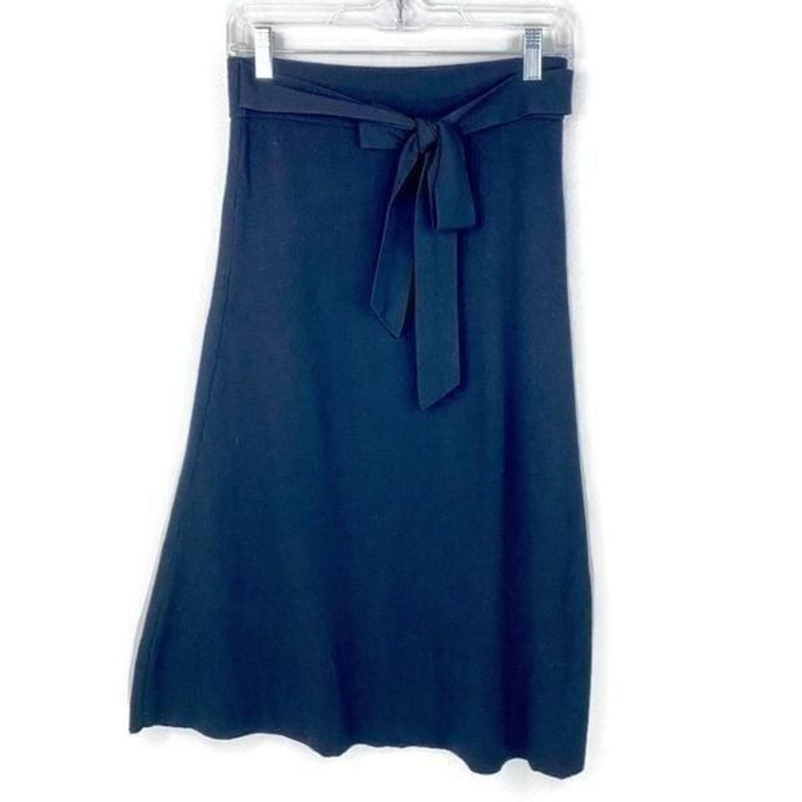 Ann Taylor A-Line Skirt Black XS
