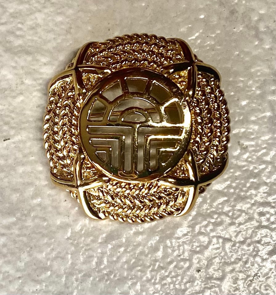 Vintage Louis Feraud Bijoux Brooch