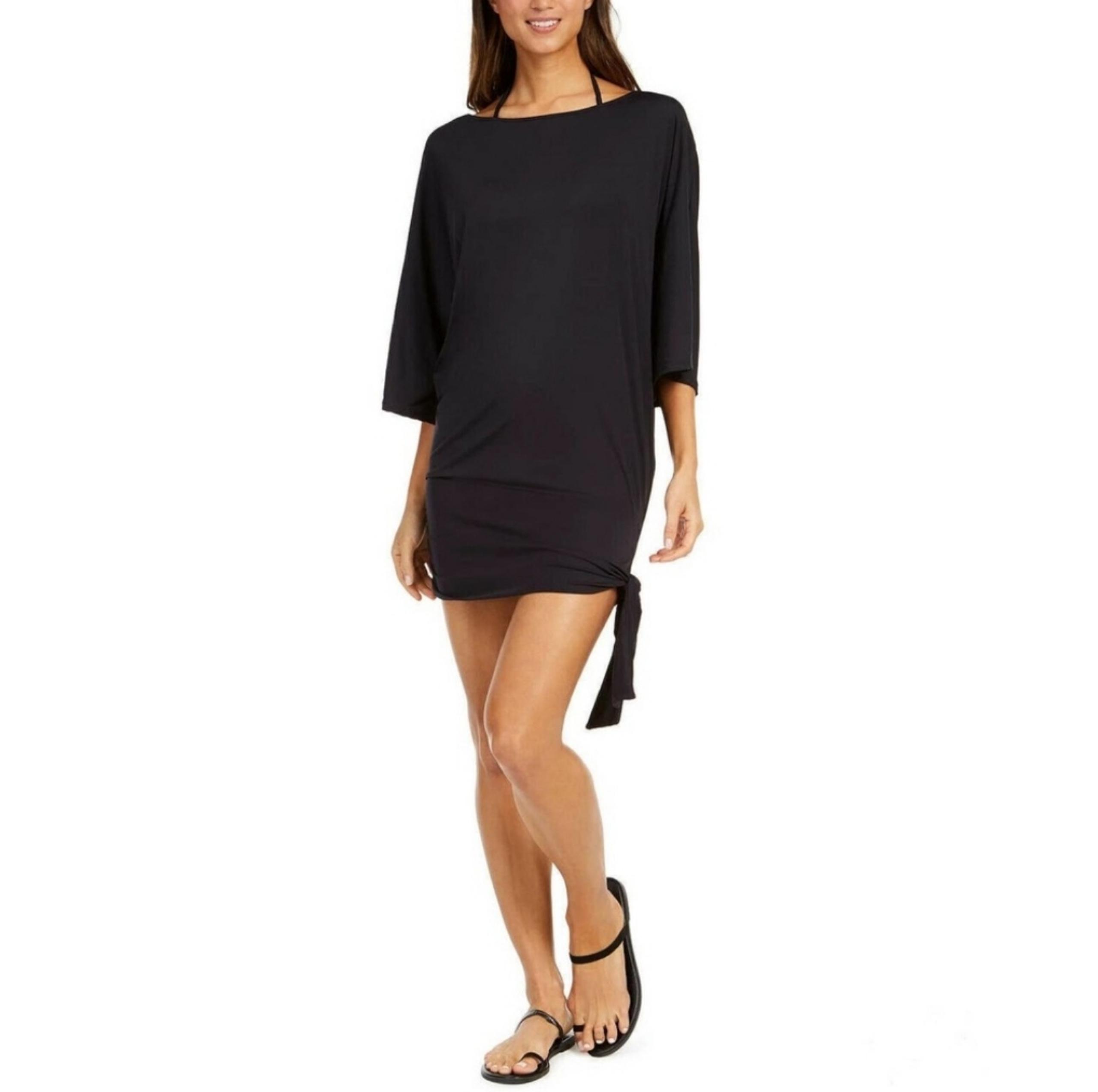 Michael Kors black swimsuit cover up
