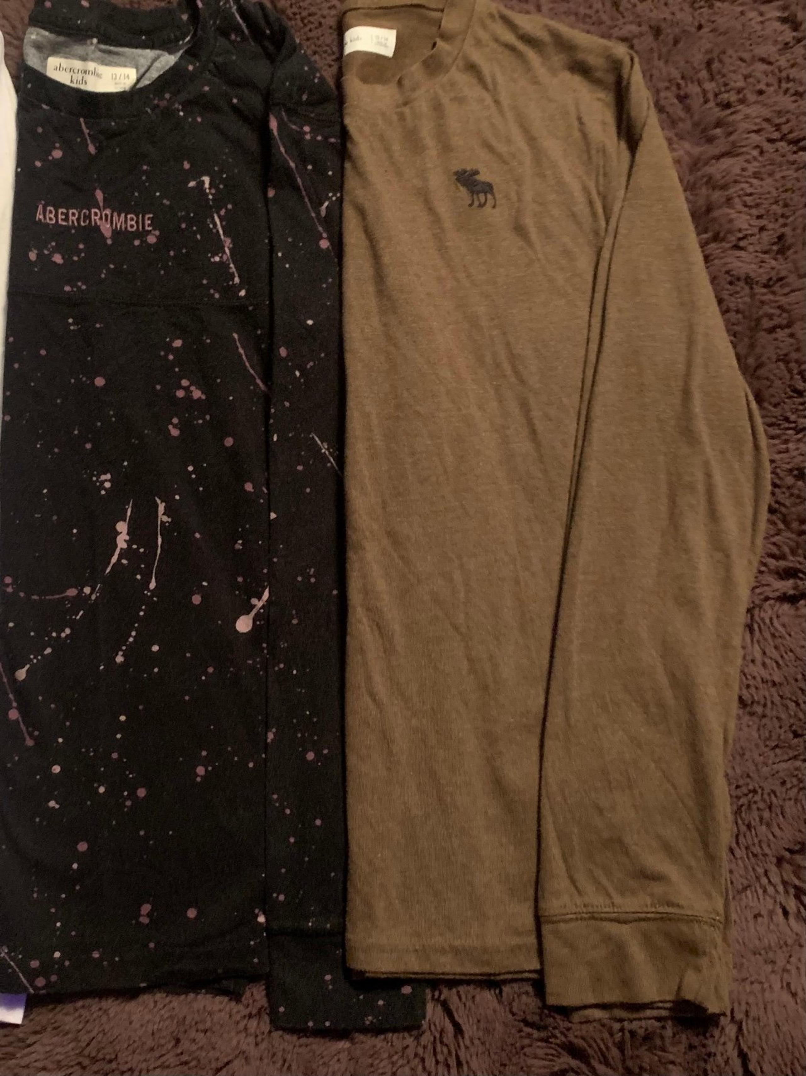 Abercrombie kids long sleeve tshirts