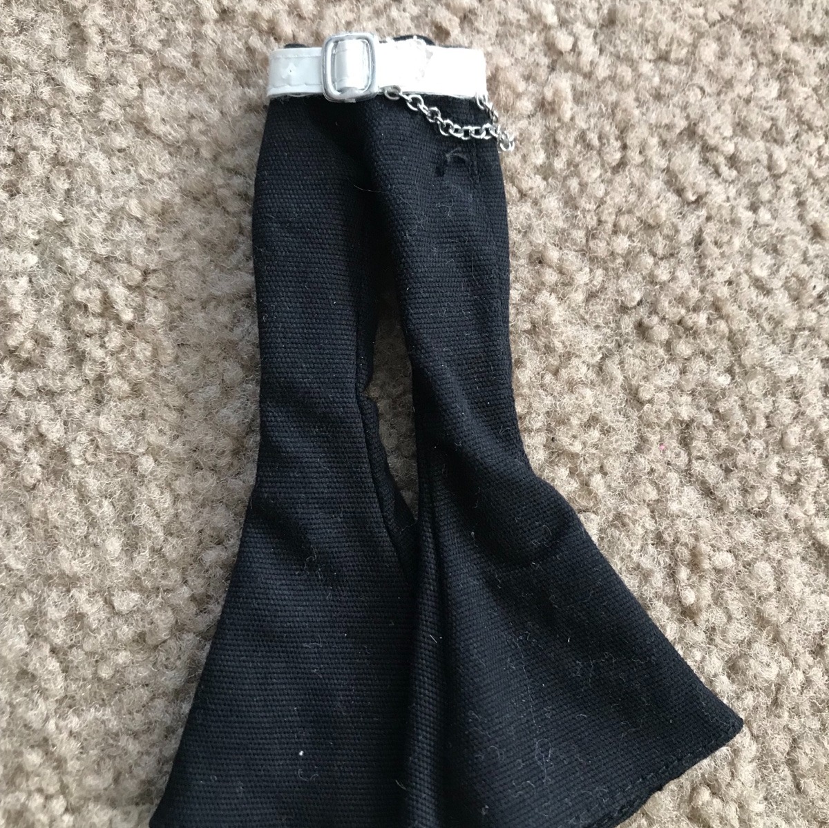 BRATZ Flashback Fever Jade Black Pants W/Belt