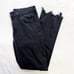 J Brand Black Ruby High-Rise Crop Valiant Raw Hem Cigarette Jeans