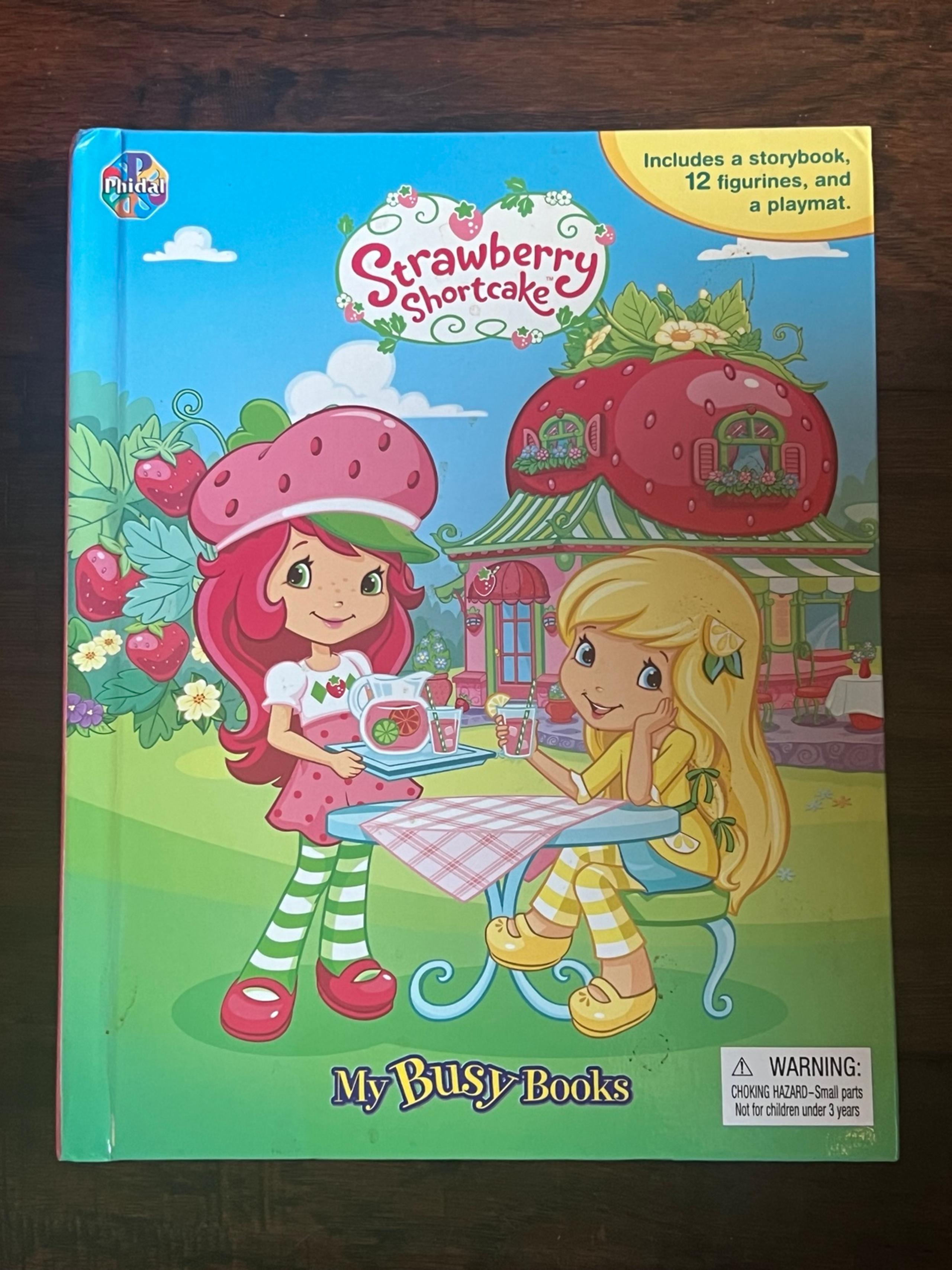 Strawberry Shortcake Children My Busy Book Set 12 Mini Figures