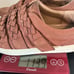 Frye Ivy Braid Strap Leather Sneaker Womens Size 11 Burgundy Slip On Cushioned
